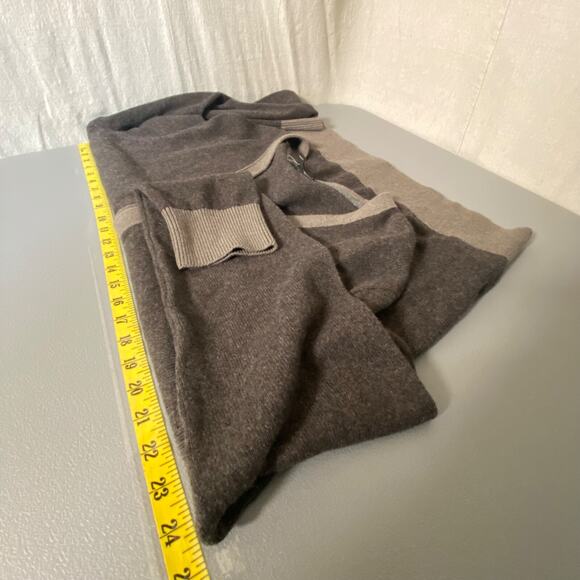 Banana Republic Mens Cardigan Size XL Wool Blend Gray Button Up Grandpa Preppy - Picture 8 of 10